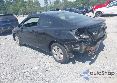 2013 Honda Civic Lx z USA, uszkodzony, nr VIN 2HGFG3B53DH531339